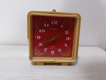 breguet saat: Məhsul: Mexaniki stolüstü zəngli saat Təsvir: - Kvadrat korpus, krem — 1
