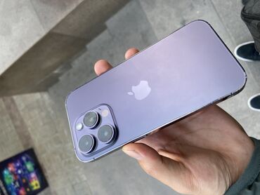 камера видеонаблюдения через телефон: IPhone 14 Pro, 128 ГБ, Deep Purple, 83 %