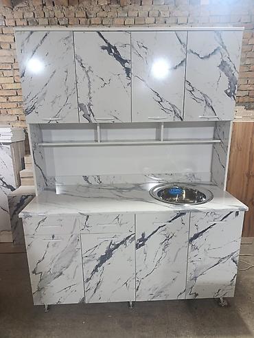 silver kitchen: Кухонный шкаф, Новый, Напольный, ЛДСП — 6