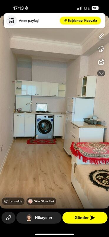 Uzunmüddətli kirayə mənzillər: Sumqayit bulvarda 2 otaq temirli esyali 60 kv ev sahibi terefinden — 8