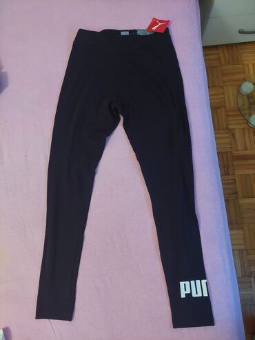 pantalone boja: M (EU 38), Cotton, color - Black, Single-colored