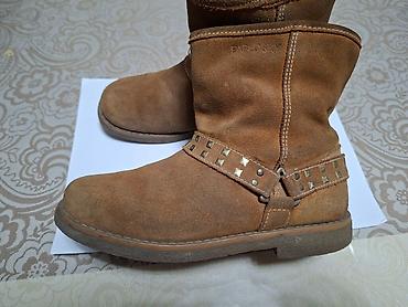 Детская обувь: Балетки и сапоги для девочки 1) Темно-синие балетки H&M - — 7