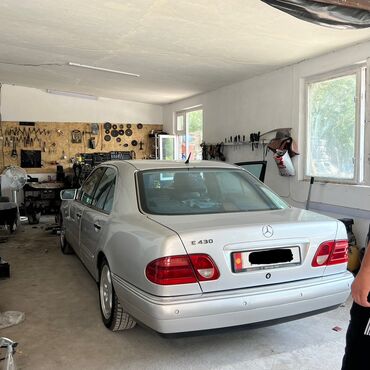 кожаные чехлы для авто: Mercedes-Benz E-Class: 1998 г., 4.3 л, Автомат, Бензин, Седан