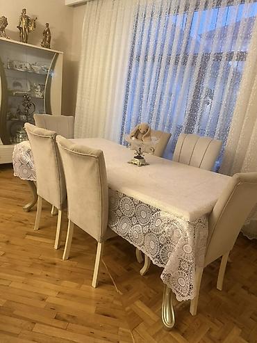 bar stolu: Mebel dəsti – masa və 6 ədəd stul - Üslub: klassik/neo-klassik - — 2