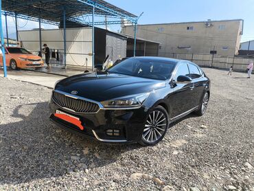машина дишовый: Kia Cadenza (K7) — представительский седан бизнес‑класса в чёрном