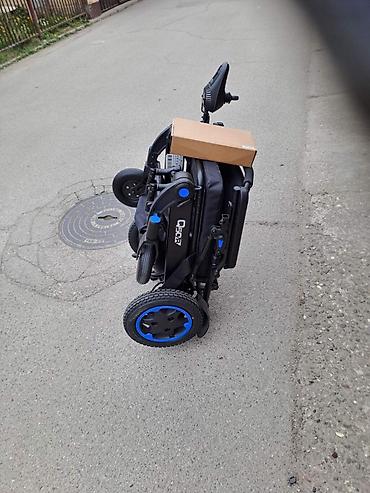 Invalidska kolica: Električna invalidska kolica Q50 R - Kompaktna, sklopiva električna — 7