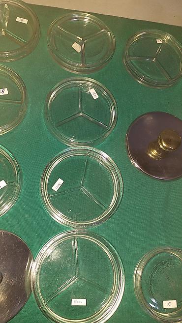 Ostali medicinski proizvodi: Stomatološke posude II Petri šolje Podeljene petri šolje Inox opal — 18