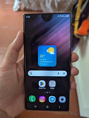 a 21: Samsung Galaxy S22 Ultra, Б/у, 512 ГБ, цвет - Фиолетовый, 1 SIM — 5