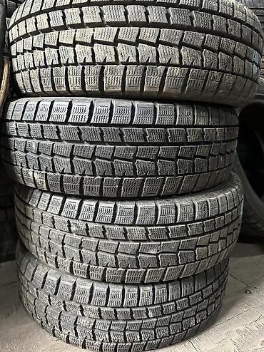 Шины 185 / 65 / R 15, Зима, Б/у, Комплект, Легковые, Япония, Dunlop at lalafo.kg Шины 185 / 65 / R 15, Зима, Б/у, Комплект, Легковые, Япония, Dunlop