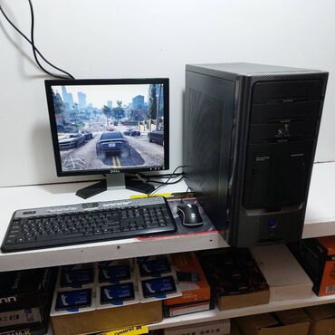 Masaüstü kompüterlər və iş stansiyaları: Oyun üçün Kompüter "A8 5500 HD7560D 128GB SSD 500GB HDD” ⭐Tək Sistem — 5