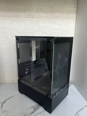 купить ноутбук бу: ПК корпусу, Жаңы, Mini-ATX, түсү - Кара
