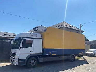 Транспорт: Рефрижераторный грузовик Mercedes‑Benz Atego с изотермическим фургоном — 3
