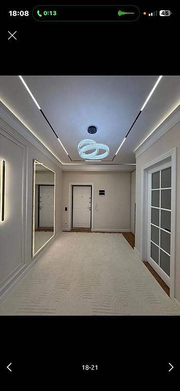 14: 2 комнаты, 84 м², Асанбай мкр Элитка, 14 этаж, Евроремонт — 8