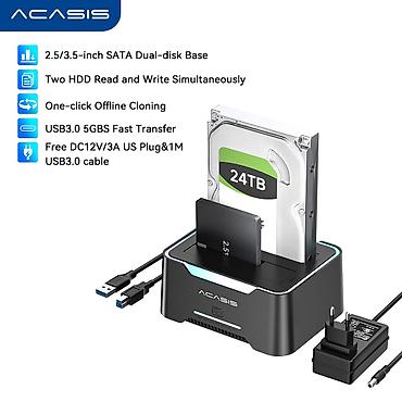 thunderbolt display: Док‑станция ACASIS EC-6104 для SATA жестких дисков/SSD 2.5/3.5 с — 1
