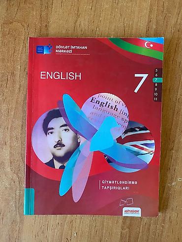 Məktəb dərslikləri: Məhsul: “English – 7” qiymətləndirmə tapşırıqları kitabı Təsvir: - — 1