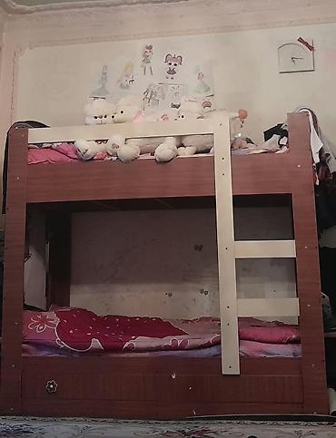 sadə matras: İki mərtəbəli uşaq çarpayısı - Korpus: taxta/laminat örtüklü, isti — 1