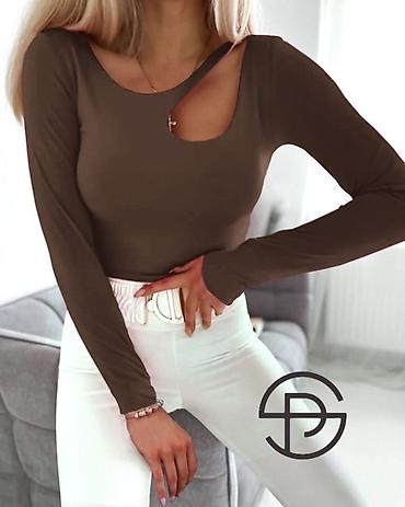 Majice dugačkih rukava: 🔥Ženski top dugih rukava sa modernim izrezima
1450 din 
Likra — 8