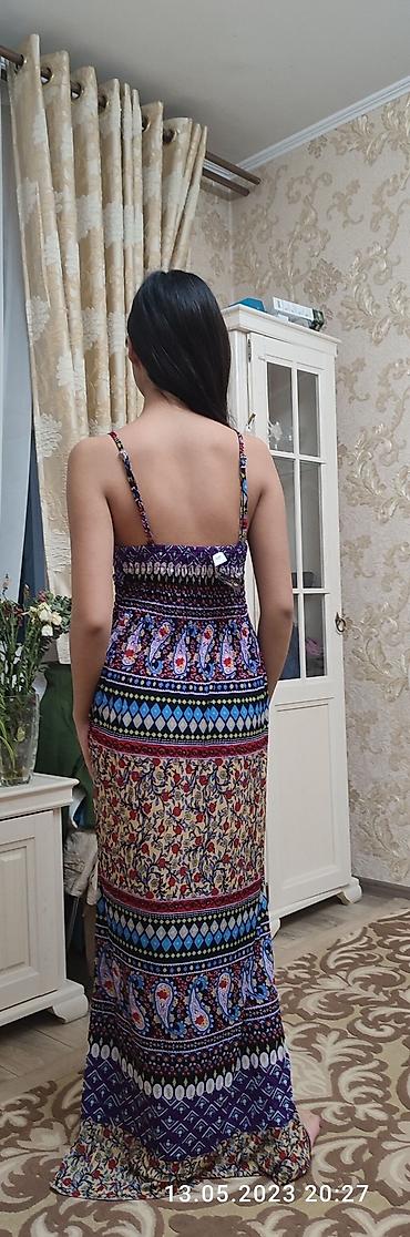 Повседневные платья: Платье размер 42-48/, ткань холодок, производство Индия, расцветок — 3