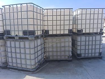 Baklar və çənlər: Bak, Plastik, 1000 l l, İşlənmiş, Ünvandan götürmə — 4