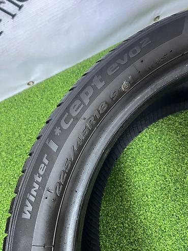 стратер: Шины 225 / 45 / R 18, Зима, Б/у, Пара, Легковые, Hankook — 5