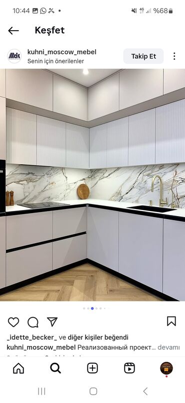 Mətbəx mebeli: Məhsul: Mətbəx mebeli (müasir dizaynlı hazır dəstlər) - Stil — 7