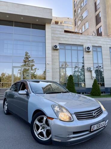 козырек на заднее стекло: Nissan Skyline: 2003 г., 3 л, Автоматические, Бензин, Седан