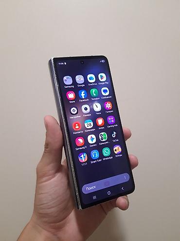 bishkek iphone 14 pro max: Samsung Galaxy Z Fold 4, Б/у, цвет - Черный — 10