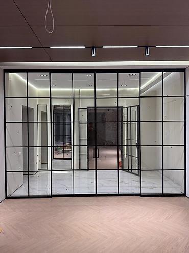 Перегородки на заказ: На заказ Лофт-перегородка, Бронированное стекло, Бесплатная доставка, Бесплатная установка, Монтаж — 10