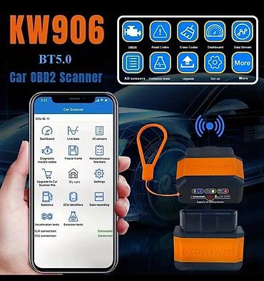 AZ - Diagnostic auto scanners: Novo - Konnwei KW906 Bluetooth OBD2 Auto dijagnostika ✅ Bluetooth 5.2 — 7