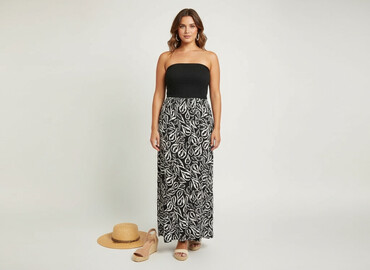 zwiewne sukienki plus size: F&F, Сукня жіноча, розмір XL
