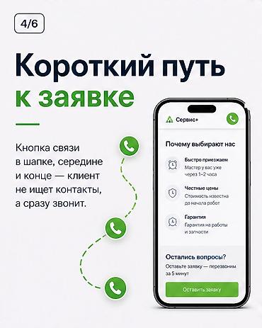 iphone dr: Лендинг под ключ для сервисных компаний по ремонту бытовой техники — — 2