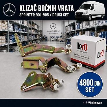 Bočna vrata: KLIZACI BOCNIH VRATA SPRINTER VW LT SET 3 KOMADA 6 | Klizaci bocnih — 1