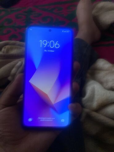 переходник для микрофона: Redmi, Redmi 10, Колдонулган, 64 ГБ, түсү - Көк, 2 SIM