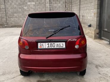 автомат матиз: Daewoo Matiz II, хэтчбек 5 дверей, бордовый цвет. Основные