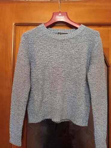 sansara qadin geyimleri instagram: Женский свитер XS (EU 34), цвет - Голубой, Terranova