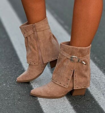 crvene čizmice: Ankle boots, 39