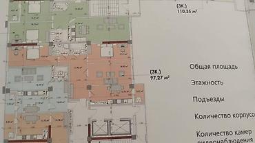 Продажа квартир: 3 комнаты, 97 м², Элитка, 3 этаж, Готовая ПСО (под самоотделку) — 11