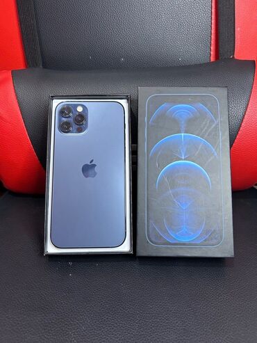 iphone 6s купить бу: IPhone 12 Pro Max, 512 ГБ, Pacific Blue, Гарантия, Face ID, С документами