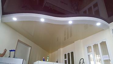 Натяжной потолок: Натяжной потолок Глянцевое, Матовое, 3D потолки Гарантия, Бесплатная консультация, Бесплатный замер — 5