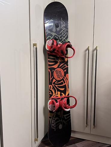 Сноуборды: Универсальные, С креплениями, Б/у — 2