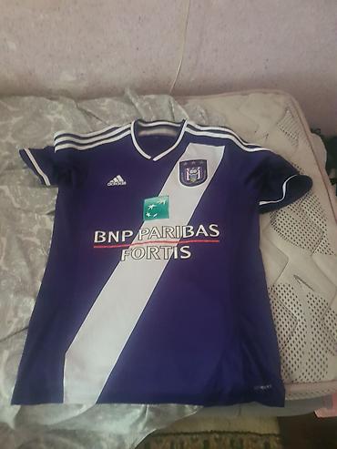Kişi geyimləri: Futbolka, Adidas, XL, rəng - Bənövşəyi — 1