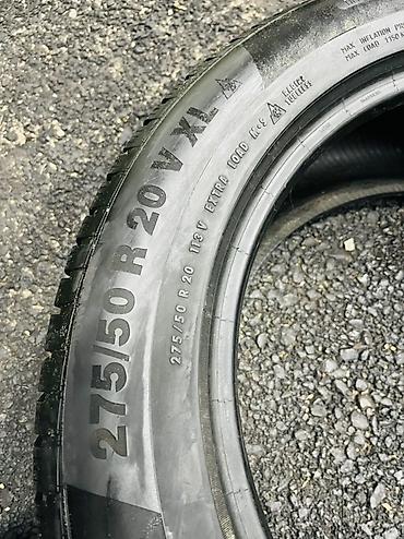 r20 mercedes: Шины 275 / 50 / R 20, Зима, Б/у, Комплект, Внедорожные (АТ/МТ), Чехия, Continental — 8