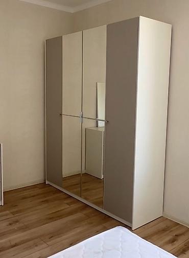 Спальные гарнитуры: Спальный гарнитур, Двуспальная кровать, ДСП, цвет - Белый — 4