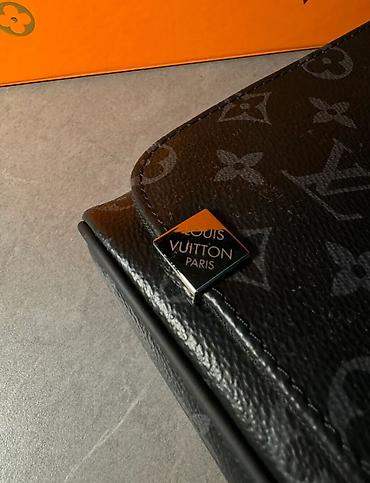 Классические сумки: Сумка-мессенджер Louis Vuitton Monogram Eclipse ориг - Материал — 4