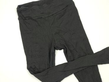 legginsy damskie czarne nieprześwitujące: Legginsy damskie, H&M, M