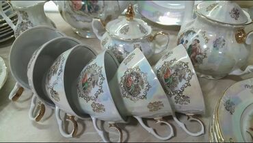 madonna boşqab: Чайный набор, Фарфор, Мадонна, Германия