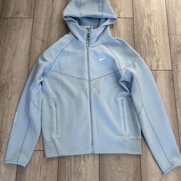Спортивные костюмы: Мужской спортивный костюм, M (EU 38), Nike, Б/у, цвет - Голубой, Платная доставка