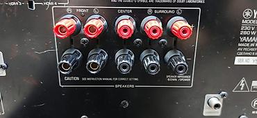 Musiqi mərkəzləri: 5.1 ev kinoteatrı akustika dəsti + AV resiver Komplekt: - 4 ədəd — 33