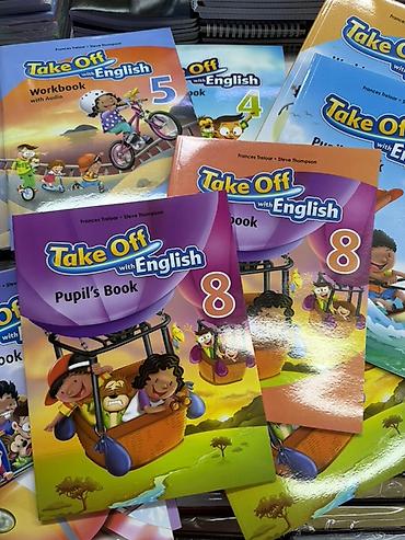 комик: Учебно и тетрадка Take Off with English (уровни 4–8) 1шт — 5