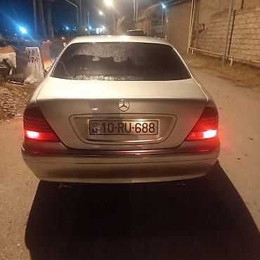 class: Maşın satılır il 1999. Mator 3.2 benzin. Mercedes. Model s class — 3